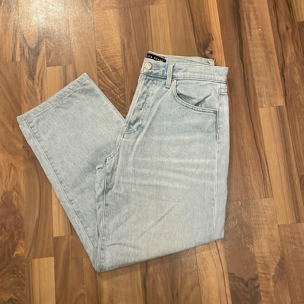 Veronica Beard High waisted Wide Leg Jeans